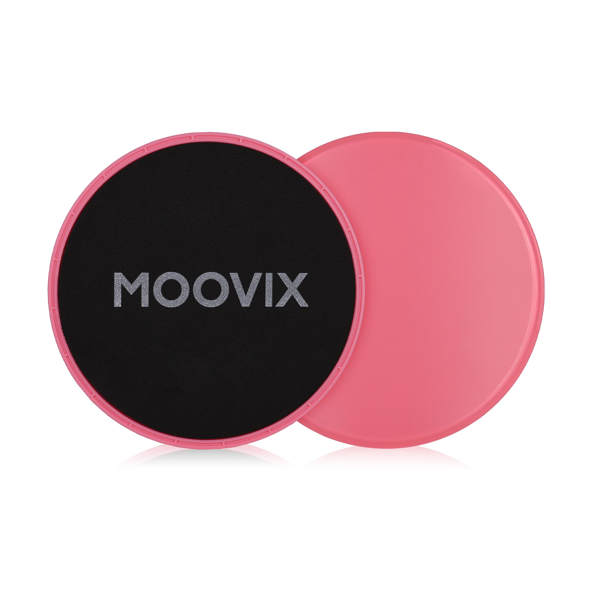 Диски-слайдери для ковзання Moovix рожеві, 2 шт