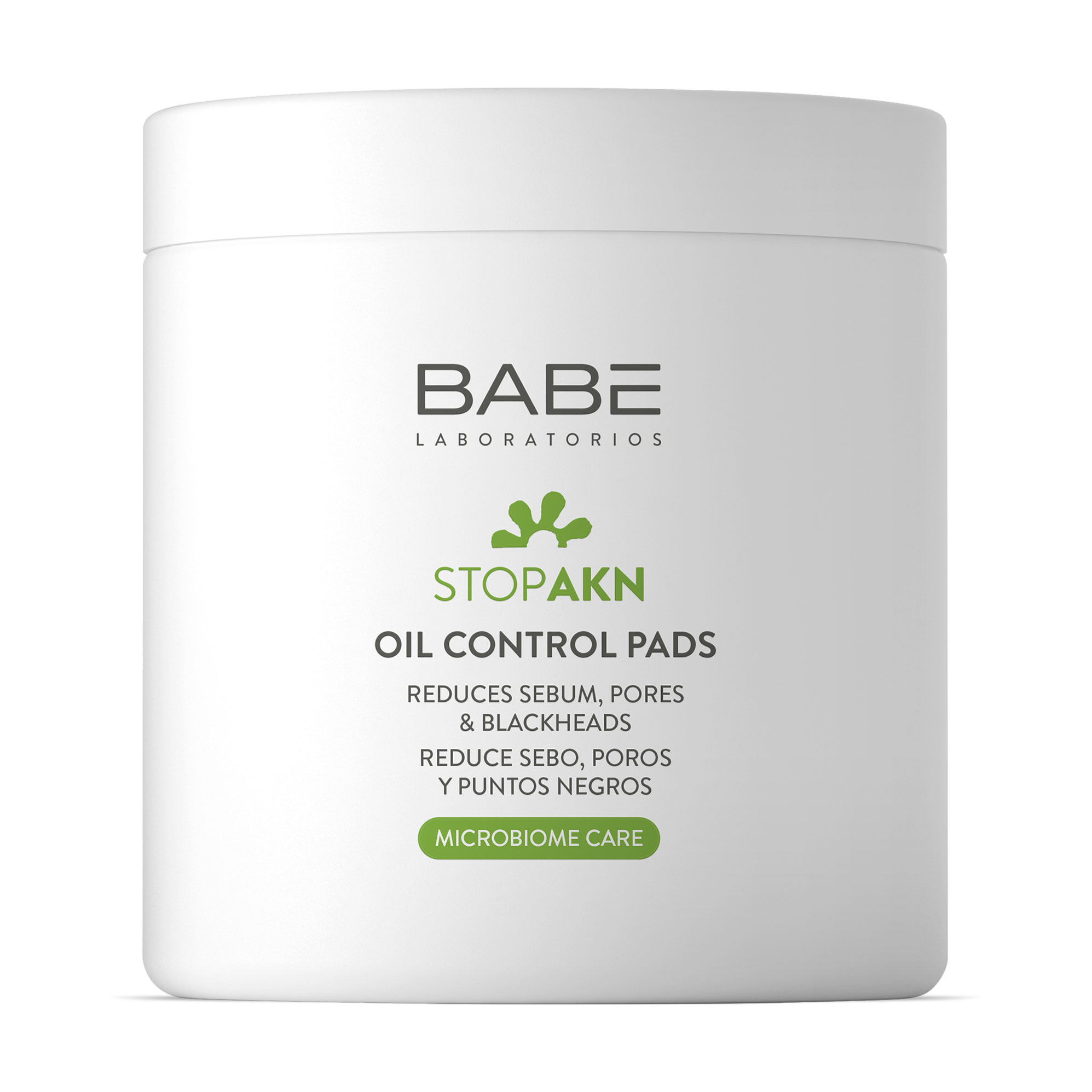 Тонізувальні диски-пади для обличчя BABE Laboratorios Stop Akn Oil Control Pads Контроль жирності та звуження пор, 60 мл